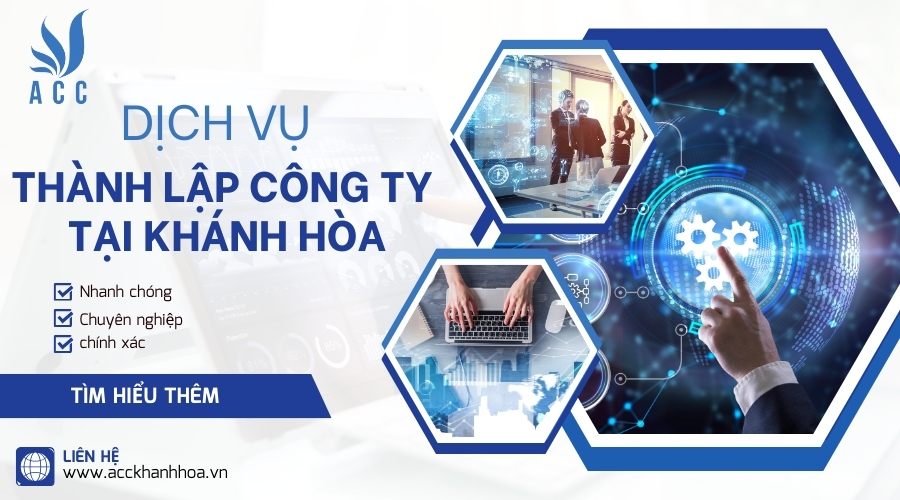 Dịch vụ thành lập công ty tại Khánh Hòa