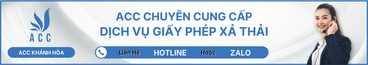 Dịch vụ xin giấy phép xử lý chất thải nguy hại tại Khánh Hòa
