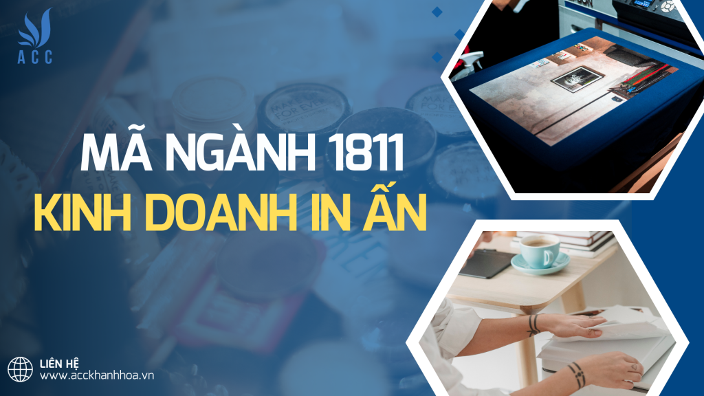 Mã ngành 1811 - Mã ngành kinh doanh in ấn