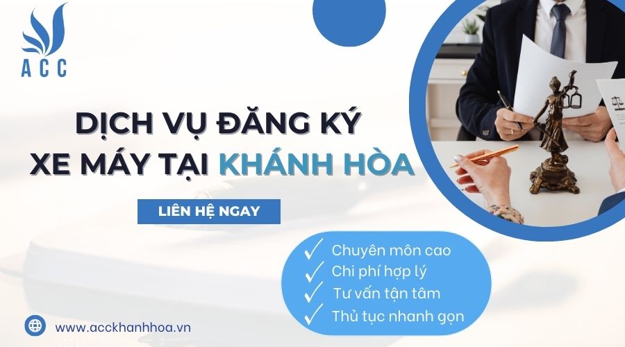 Dịch vụ đăng ký xe máy tại Khánh Hòa