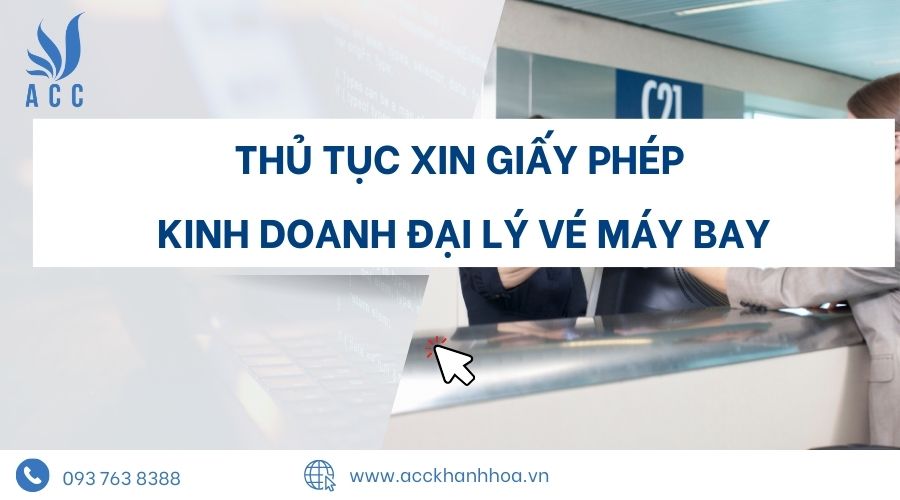 Thủ tục xin giấy phép kinh doanh đại lý vé máy bay