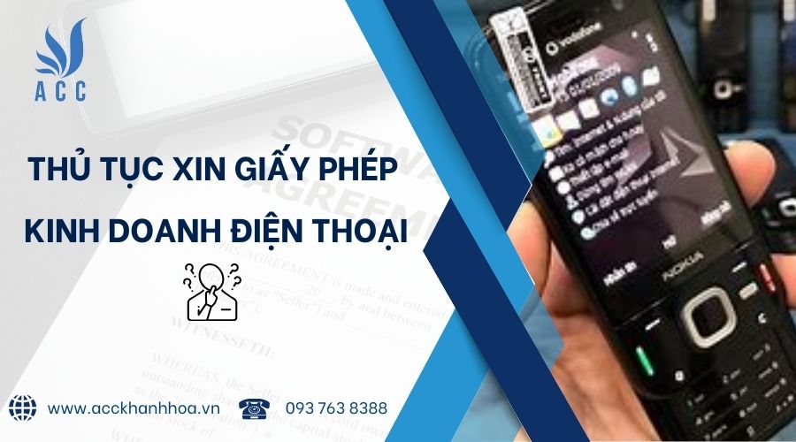 Thủ tục xin giấy phép kinh doanh điện thoại