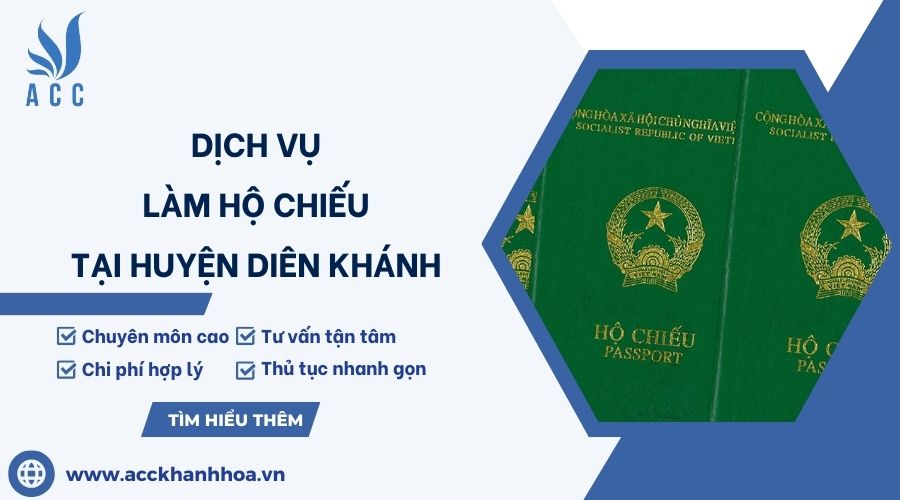 Dịch vụ làm hộ chiếu tại huyện Diên Khánh