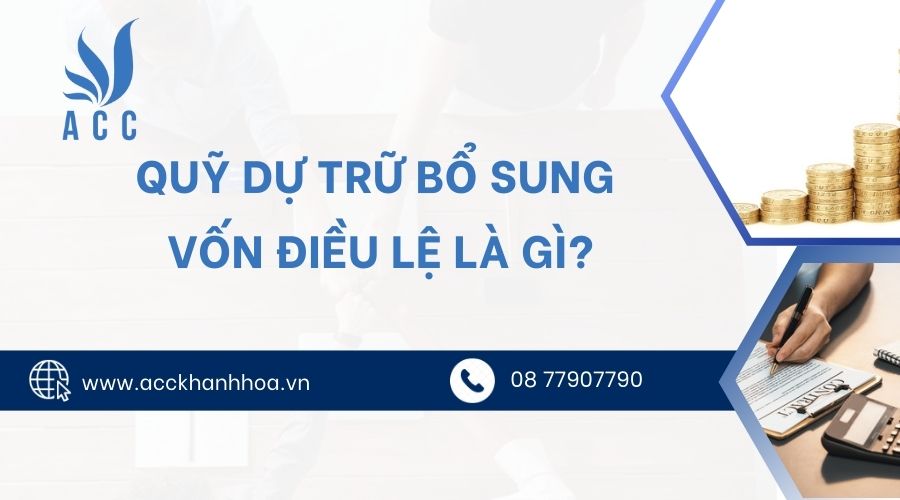 Quỹ dự trữ bổ sung vốn điều lệ là gì