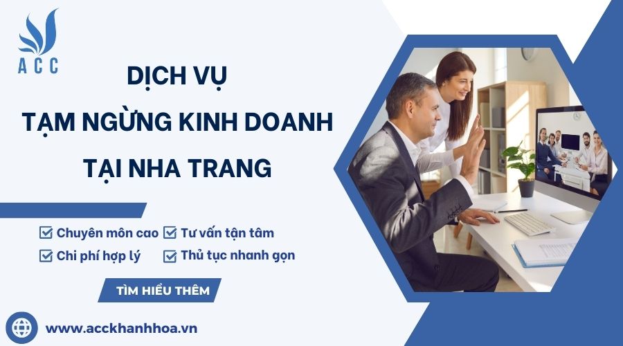 Dịch vụ tạm ngừng kinh doanh tại Nha Trang