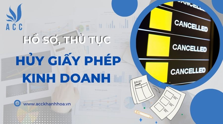 Thủ tục hủy giấy phép kinh doanh 