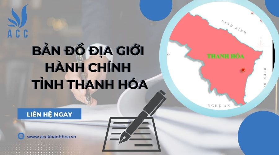 Bản đồ địa giới hành chính tỉnh Thanh Hóa