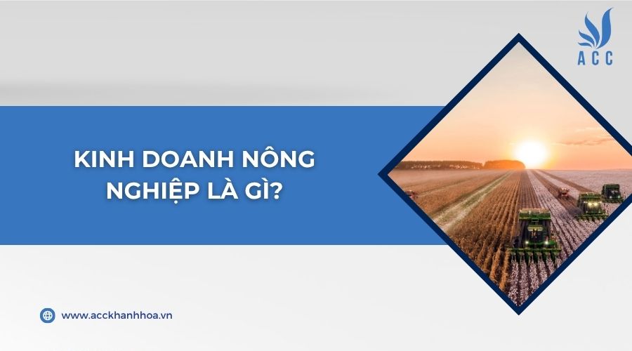 Kinh doanh nông nghiệp là gì?
