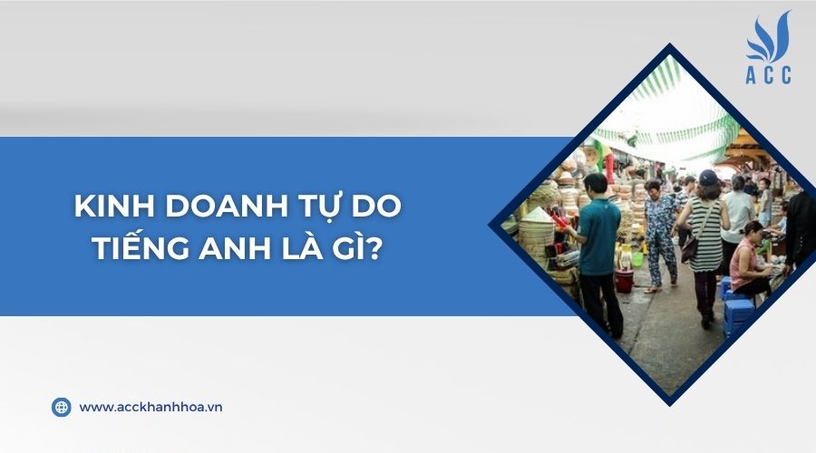 Kinh doanh tự do tiếng anh là gì?