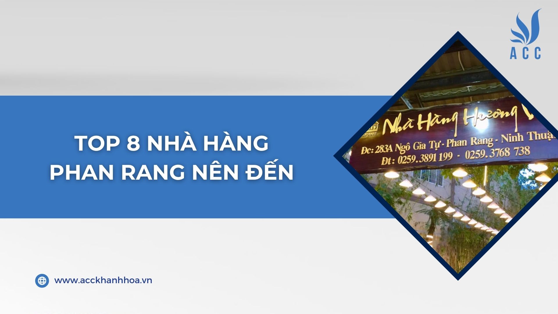 Top 8 nhà hàng Phan Rang nên đến