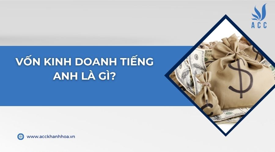Vốn kinh doanh tiếng anh là gì?