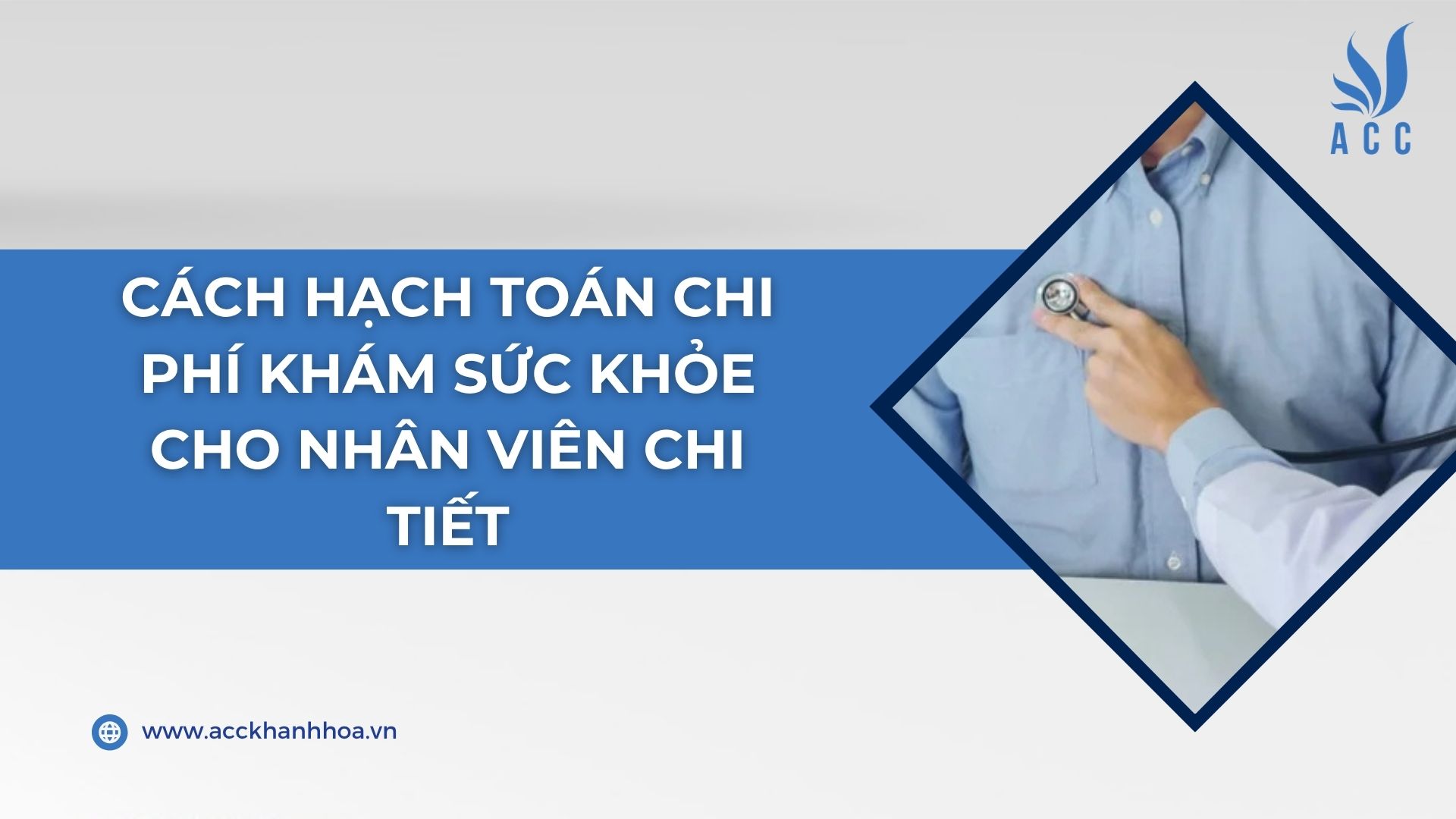 Cách hạch toán chi phí khám sức khỏe cho nhân viên chi tiết
