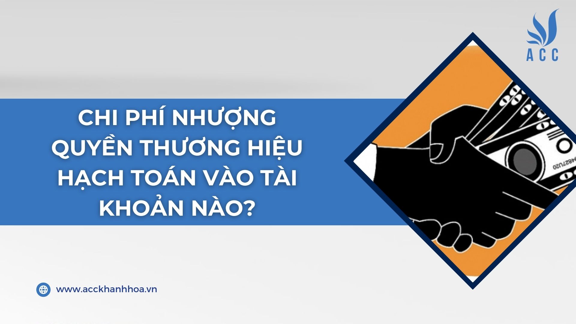 Chi phí nhượng quyền thương hiệu hạch toán vào tài khoản nào?
