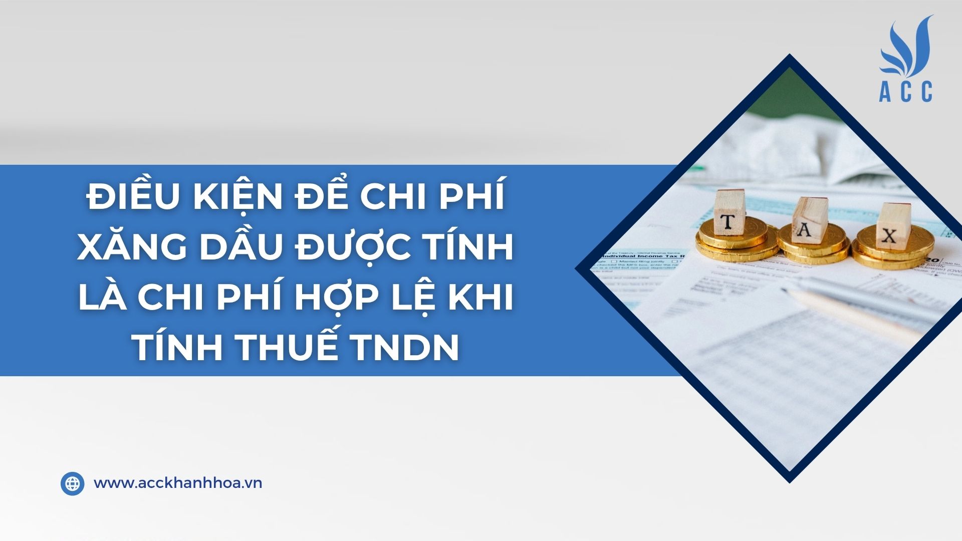 Điều kiện để chi phí xăng dầu được tính là chi phí hợp lệ khi tính thuế TNDN