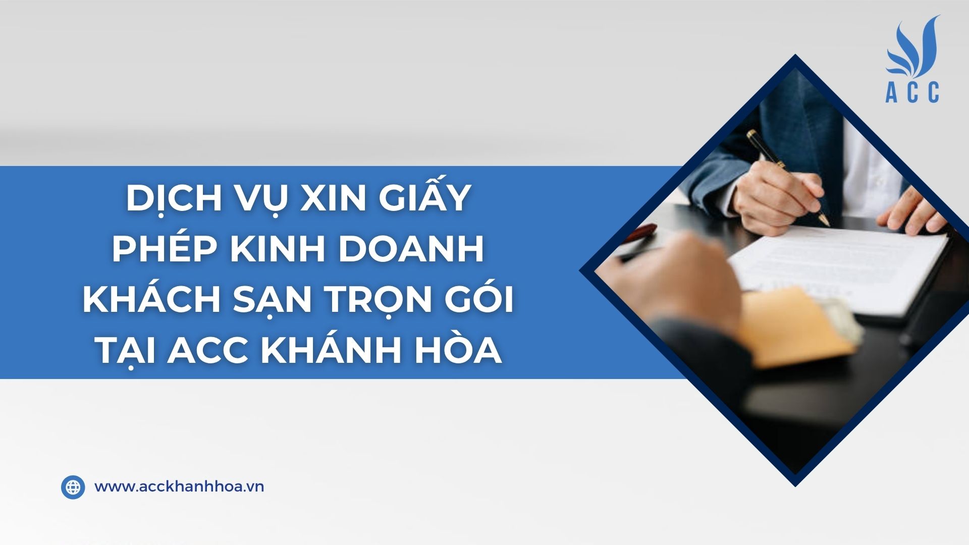 Dịch vụ xin giấy phép kinh doanh khách sạn trọn gói tại ACC Khánh Hòa