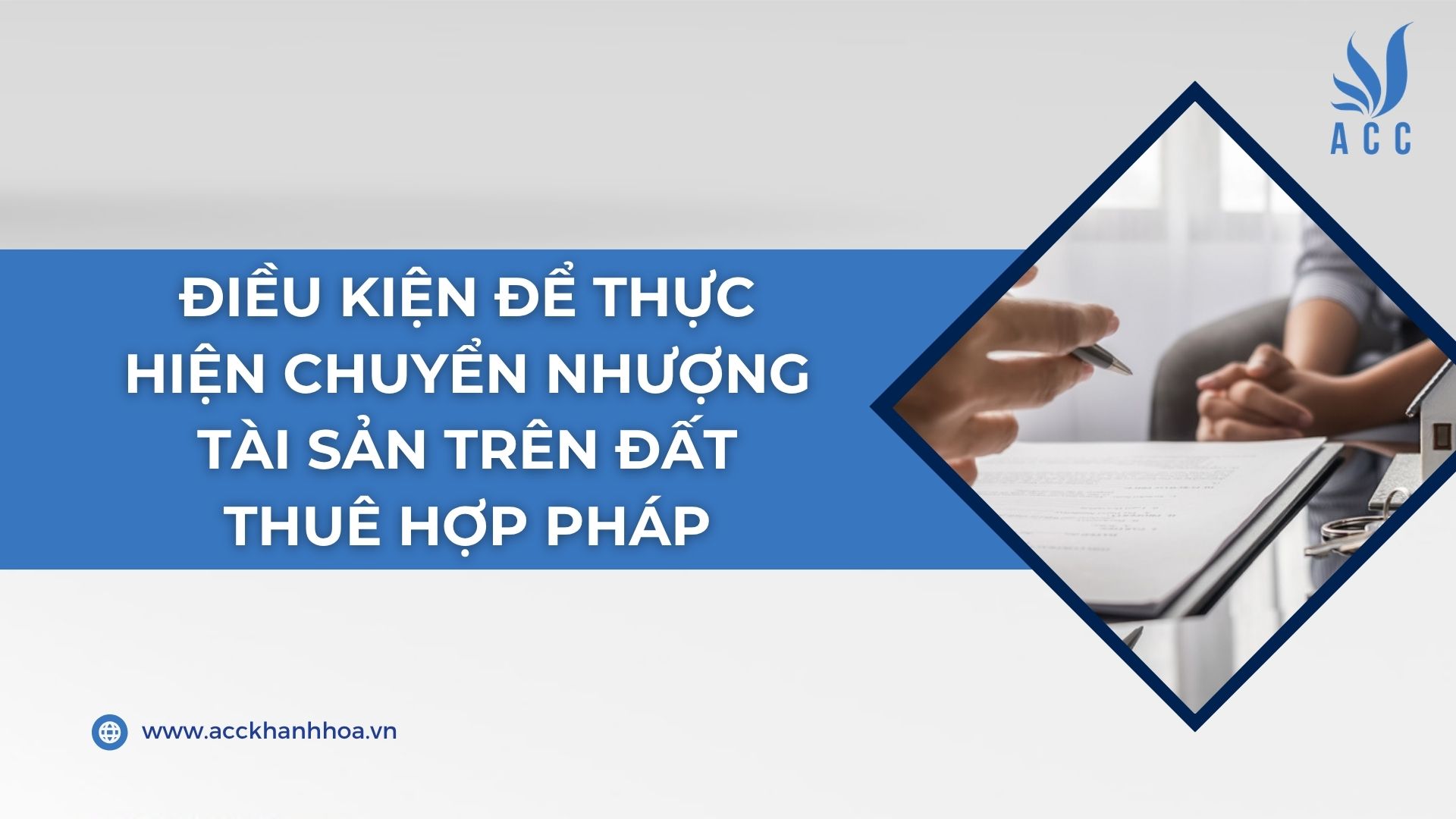 Điều kiện để thực hiện chuyển nhượng tài sản trên đất thuê hợp pháp