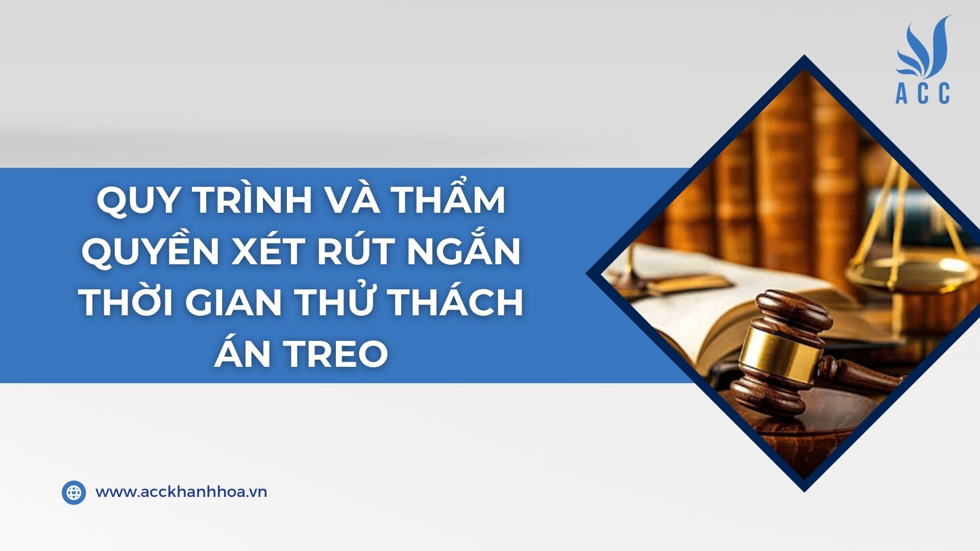 Quy trình và thẩm quyền xét rút ngắn thời gian thử thách án treo