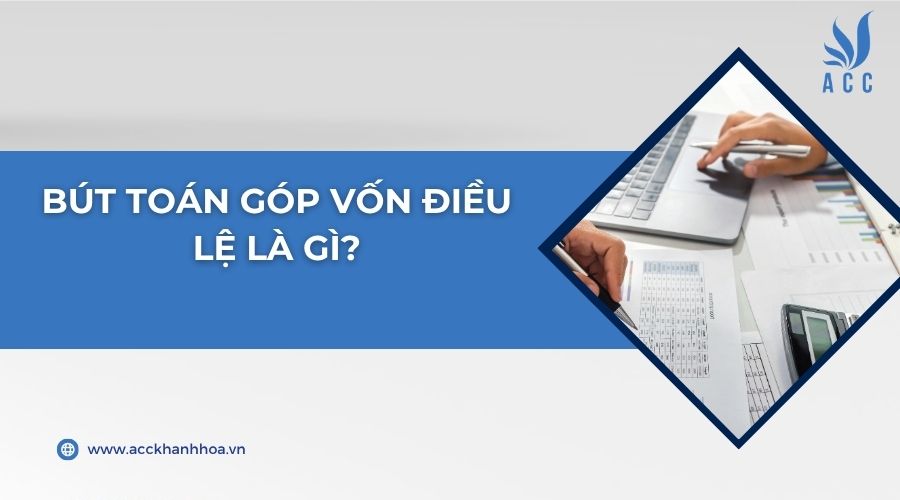 Bút toán góp vốn điều lệ là gì?