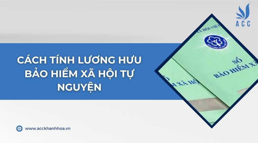 Cách tính lương hưu bảo hiểm xã hội tự nguyện