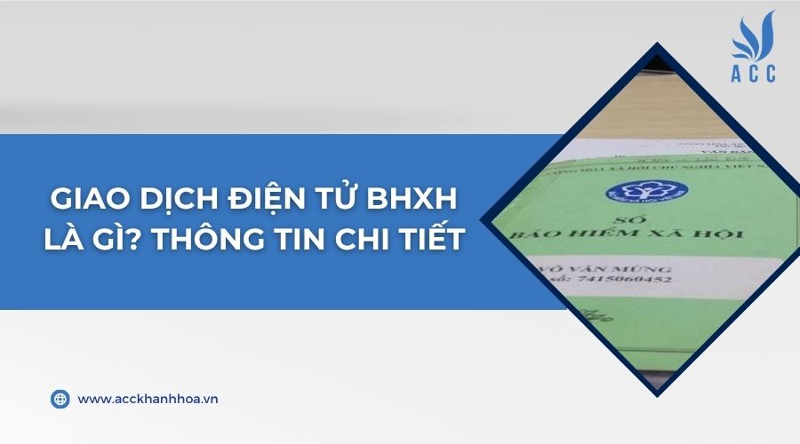 Giao dịch điện tử BHXH là gì? Thông tin chi tiết