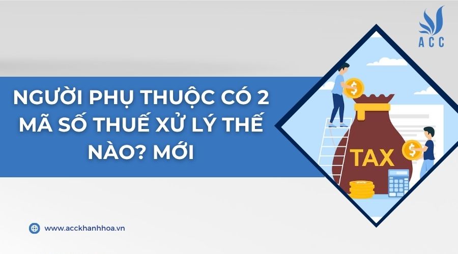 Người phụ thuộc có 2 mã số thuế xử lý thế nào? Mới